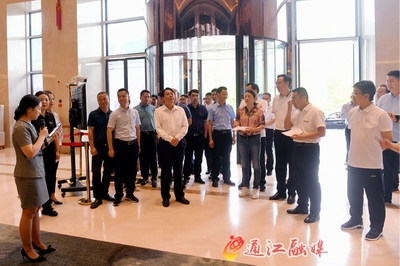 孫輝帶隊督導天府旅游名縣創(chuàng)建工作，全面提升旅游咨詢服務水平